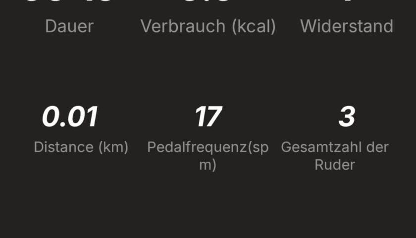 Die Merach App (Screenshot)